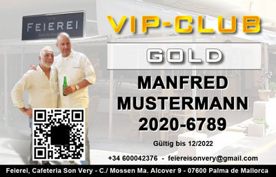 GOLD VIP CARD + Gutschein