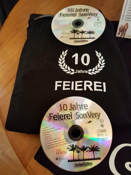 CD  -  10 Jahre Feierei - Limited Edition